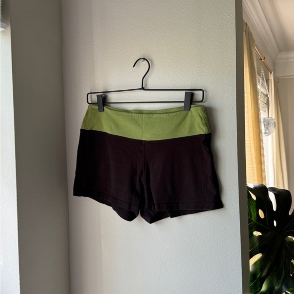 Green and Black Athletic Shorts